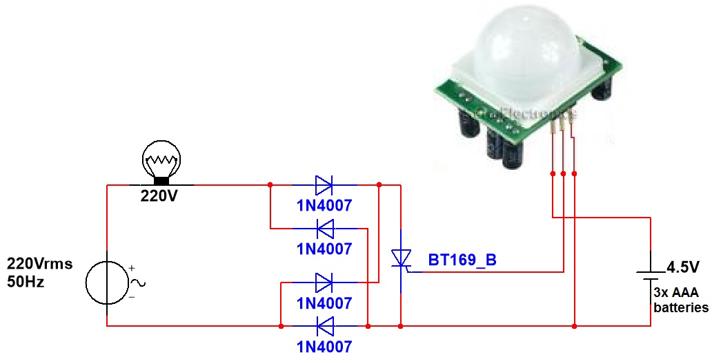 Датчик движения своими руками в домашних условиях схема