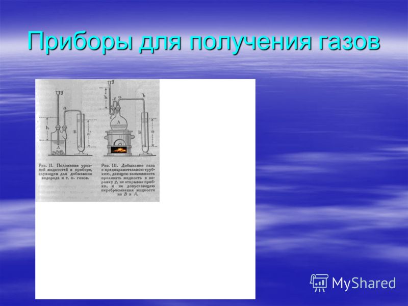 Получение газов. Прибор для получения газов название. Аппарат для получения газа. Прибор для получения газа h2.