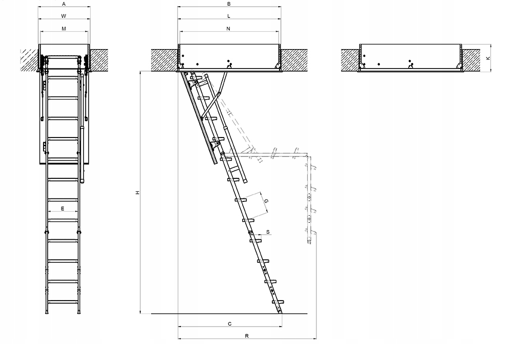 Чердачная лестница с люком размеры. Чердачная лестница Fakro чертежи. Чертёж чердачные лестницы Fakro 70х120 280. Чертеж чердачной лестницы Факро. Чердачные лестницы Fakro Размеры.