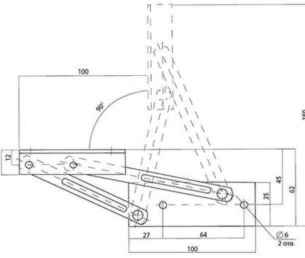 Петли своими руками чертежи. Пантограф механизм для люка чертеж. Петля пантограф для люка чертеж. Механизм трансформации Юниор. Петли для люка на чердак чертеж.