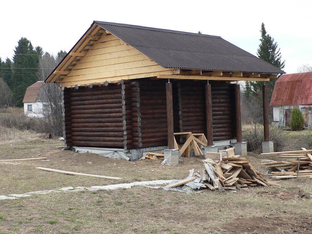 Крыши бань разновидности фото двухскатка