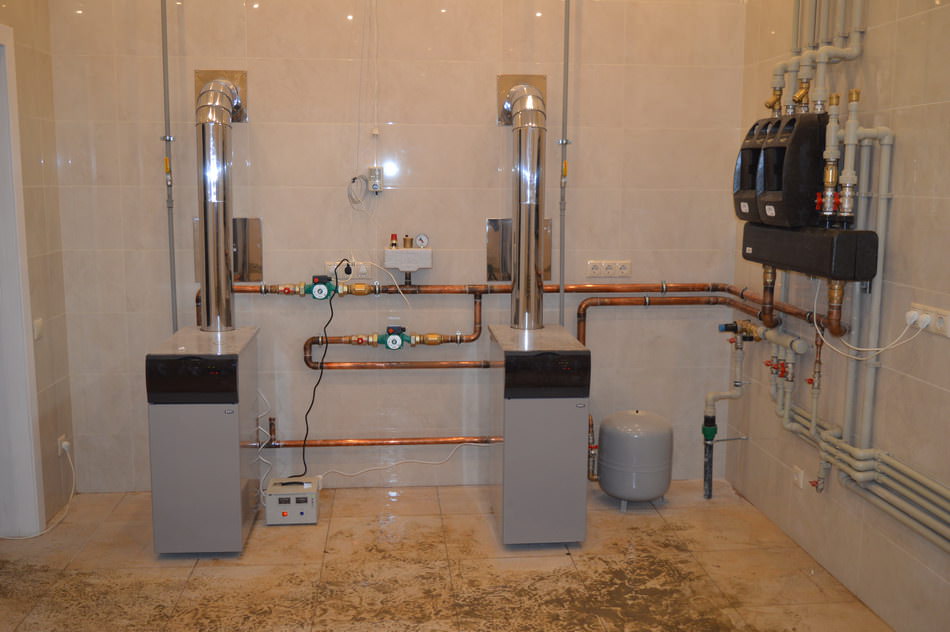 Монтаж газового отопления в частном доме: Газовое отопление частного .