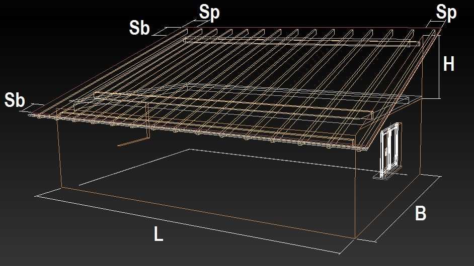 Односкатная крыша угол наклона расчет: стропильная система и угол .