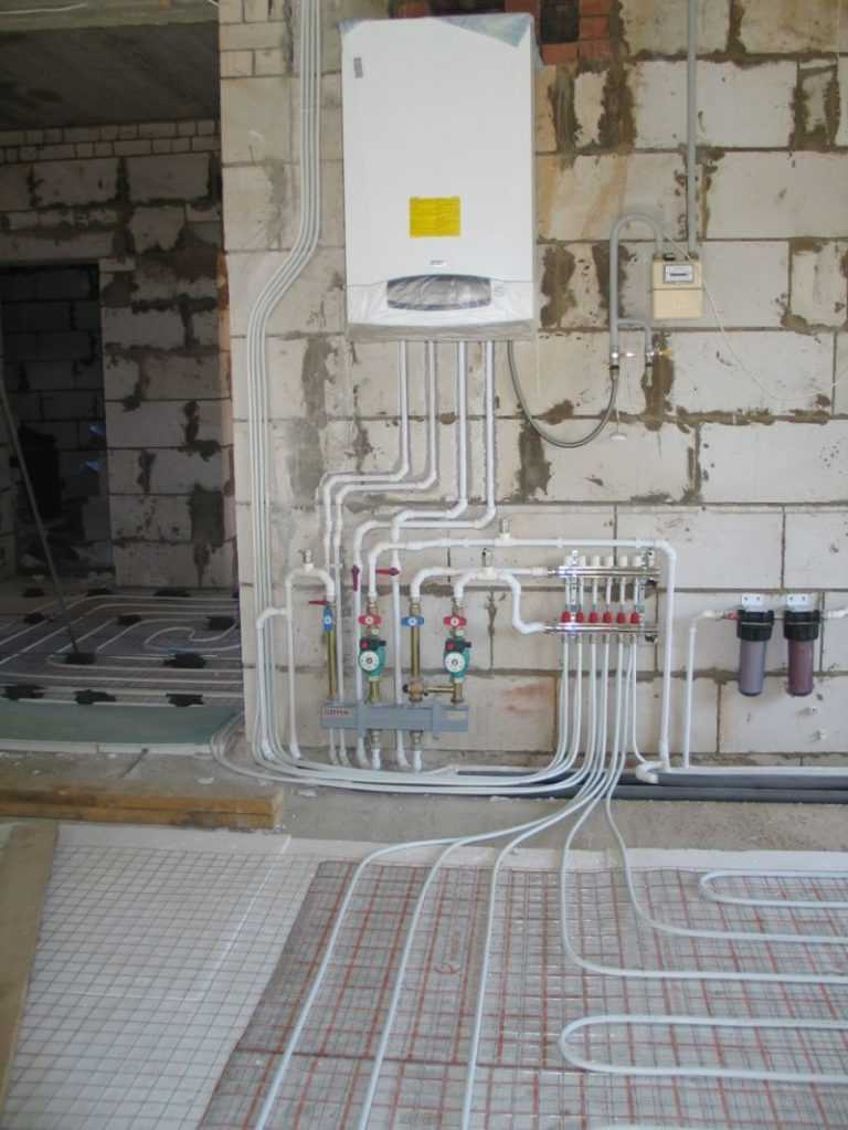  отопления от газового котла: Газовое отопление частного .
