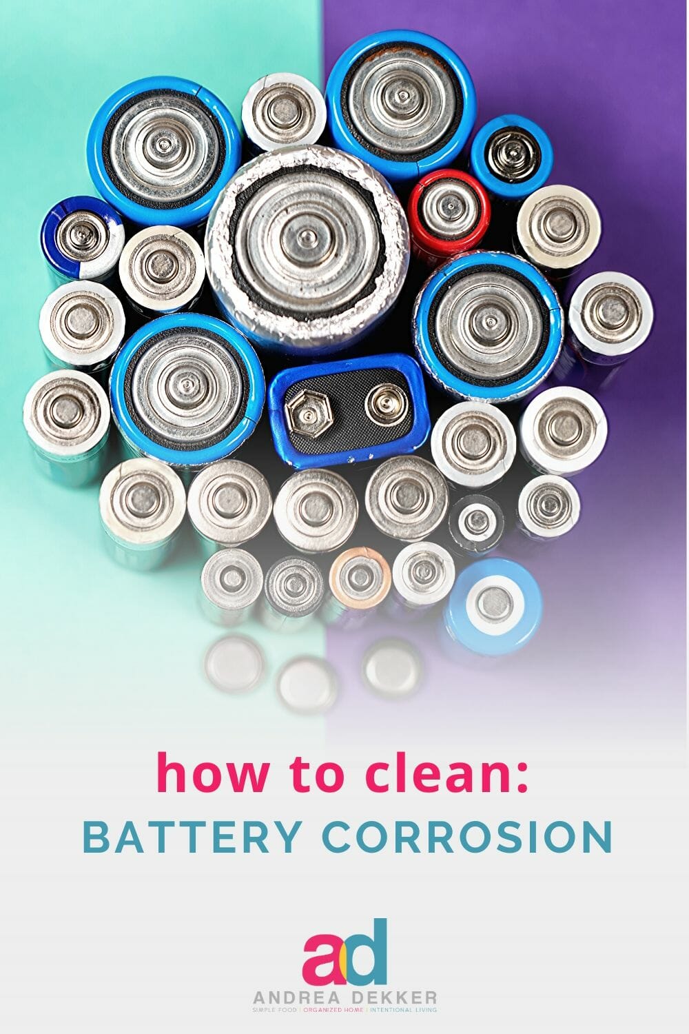 Learn how to clean battery corrosion in 6 simple steps. Your toys and electronics will work like new again! via @andreadekker