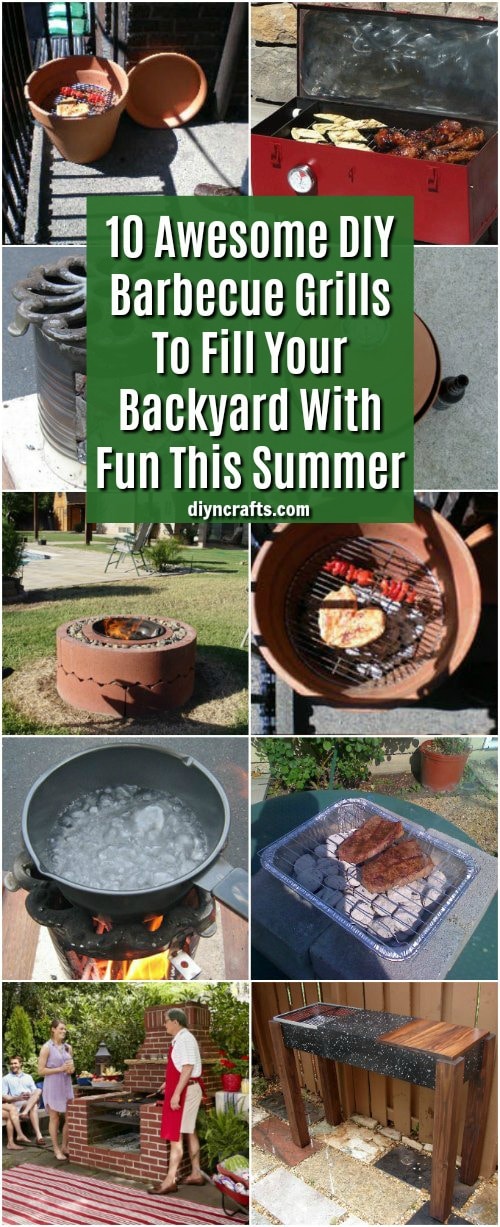 10 Awesome DIY Barbecue Grills To Fill Your Backyard With Fun This Summer