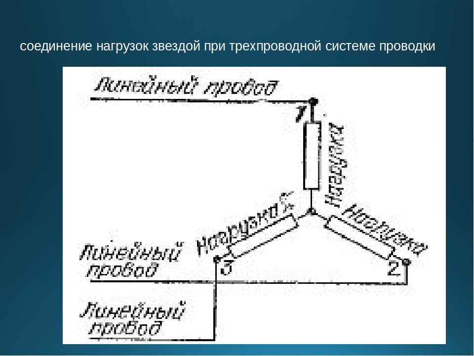 Соединение по схеме звезда