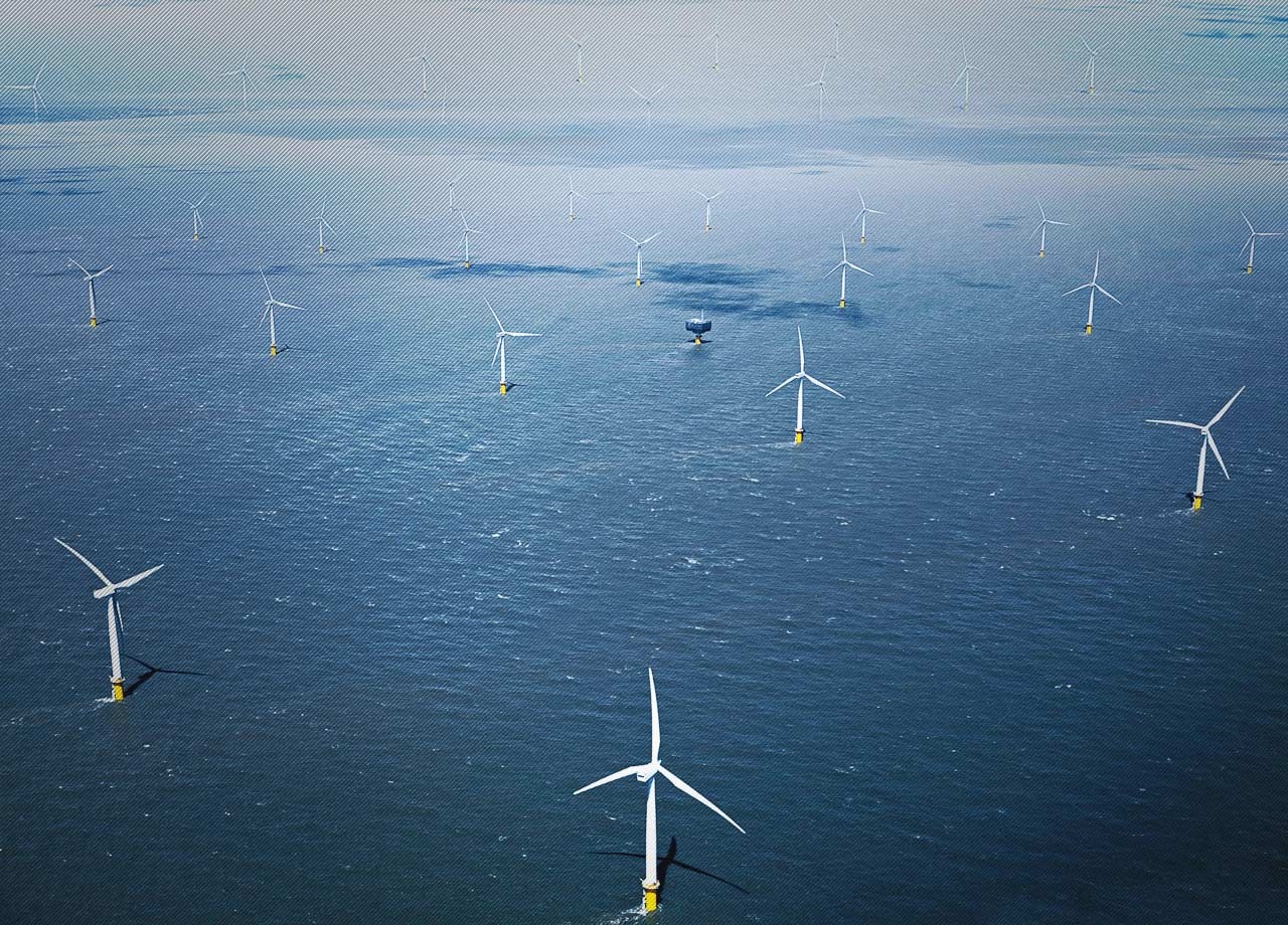 London Array - Esbjerg harbor