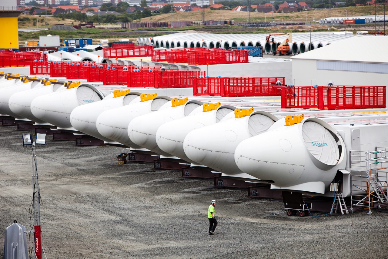 London Array - Esbjerg harbor