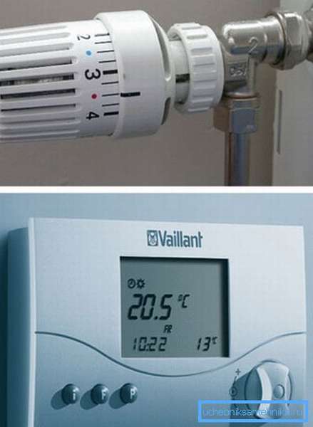 Автоматика для отопления – термовентиль и комнатный регулятор