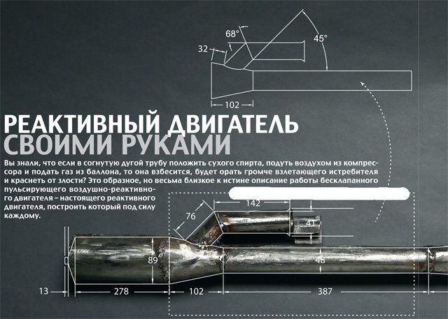 Газотурбинный двигатель своими руками