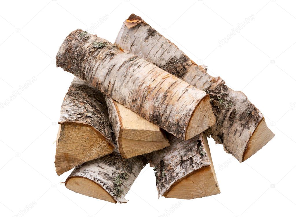 depositphotos 202121074 stock photo pile firewood isolated white background