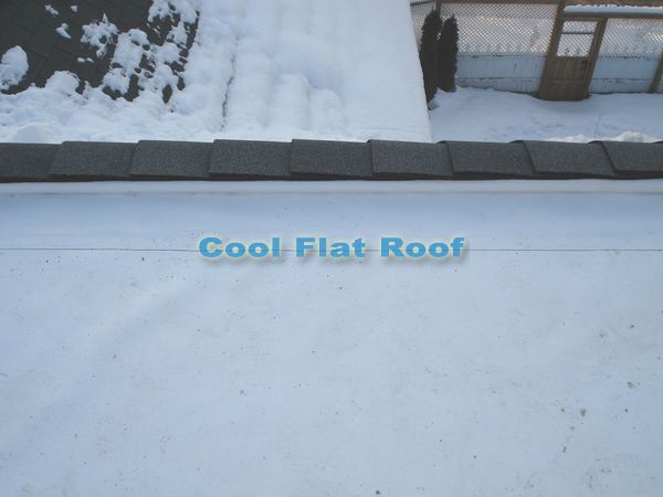 Flat roofing ridge ventilation in Andover, CT