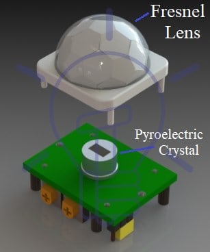 Construction of PIR Sensor